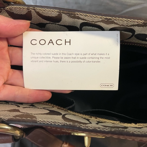 Coach Limited Edition Holiday Patchwork Tote - Picture 4 of 9